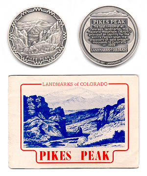 Pikes Peak Landmarks of Colorado