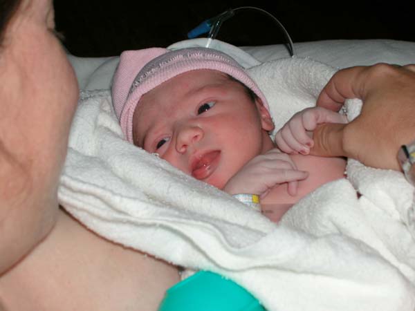 Kyla and Yvonne make first eye contact