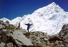 Flying at 17,000 feet